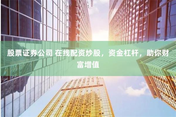 股票证券公司 在线配资炒股，资金杠杆，助你财富增值